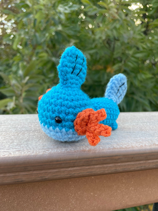 How to Crochet the CUTEST Mudkip!