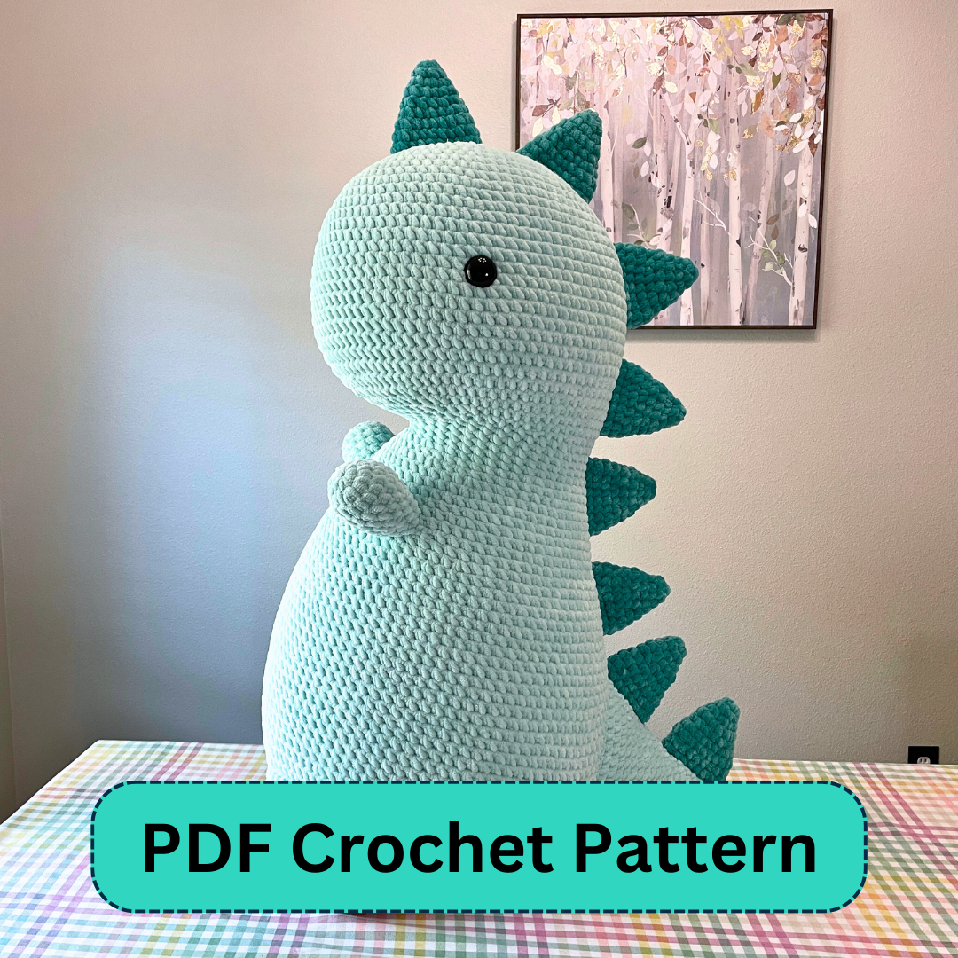 Mega Dino Crochet Pattern (PDF)