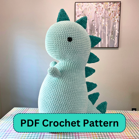 Mega Dino Crochet Pattern (PDF)