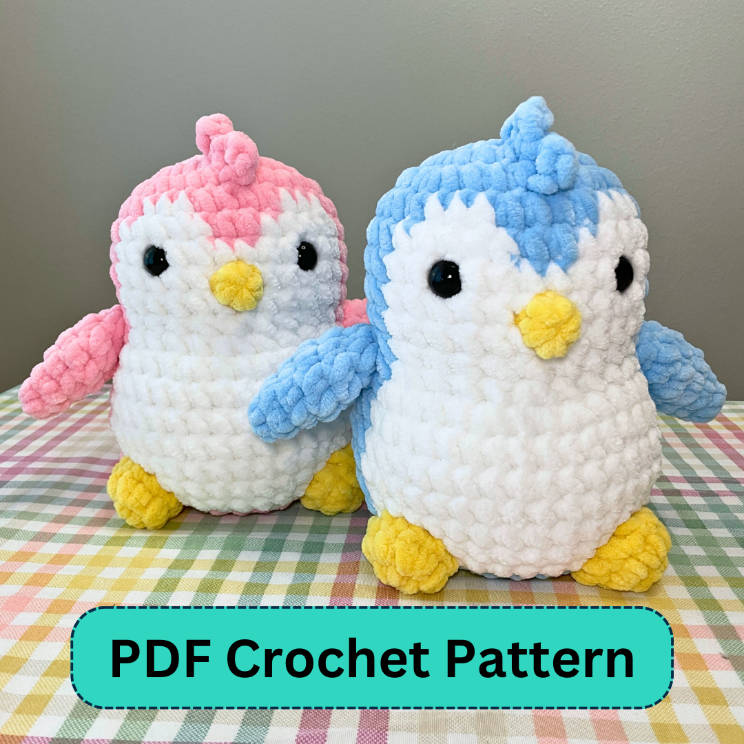 Pudgy Penguins Crochet Pattern (PDF)