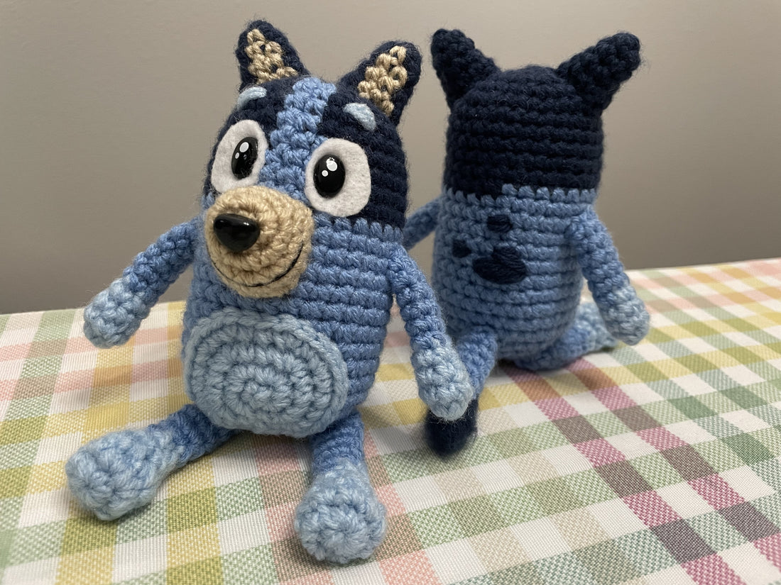 How to Crochet Bluey!
