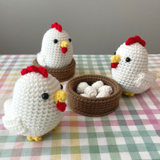 How to Crochet a Chicken