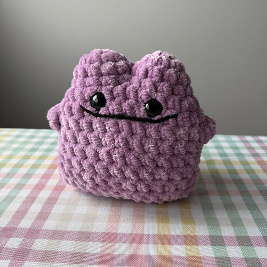 Ditto-Inspired Plush