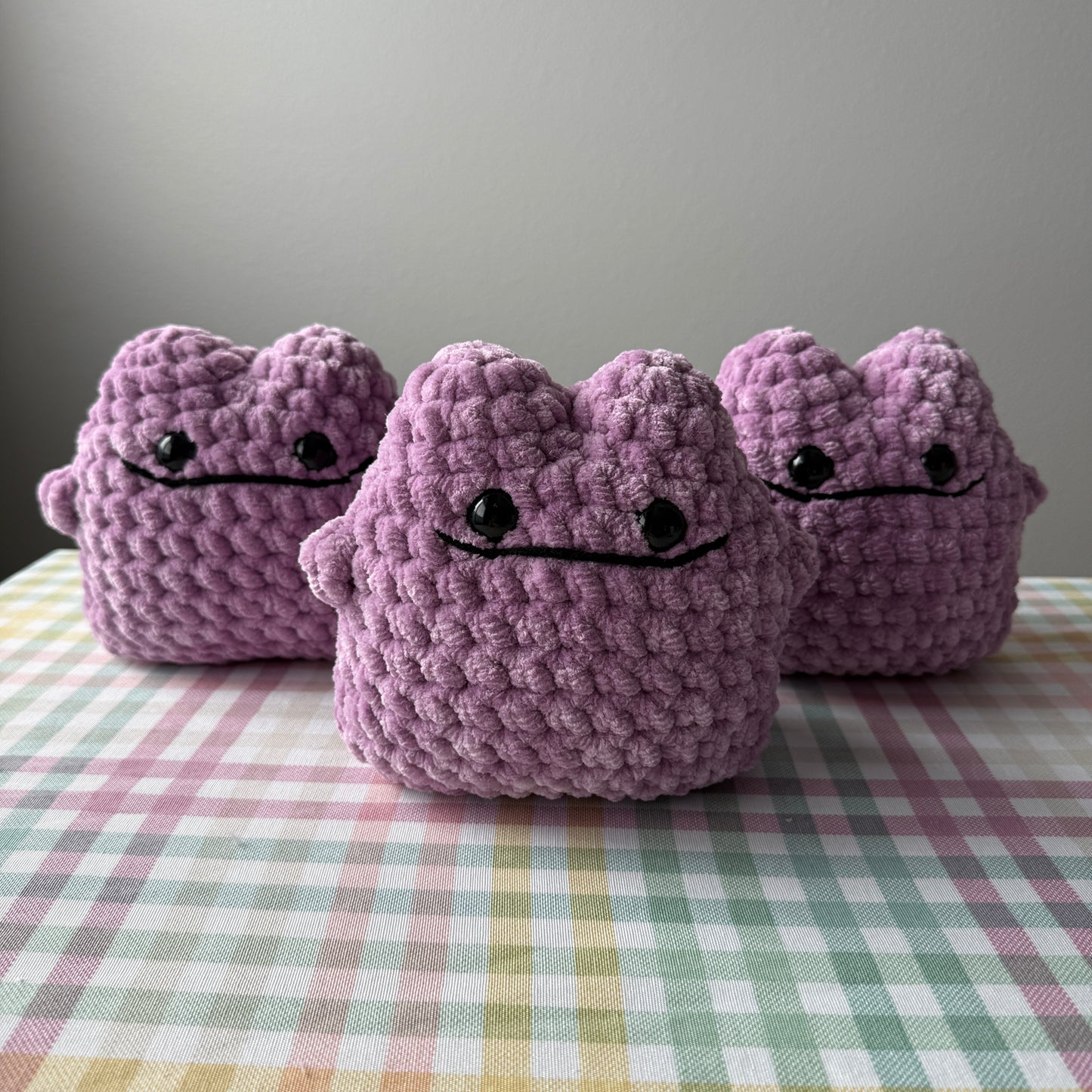 Ditto-Inspired Plush