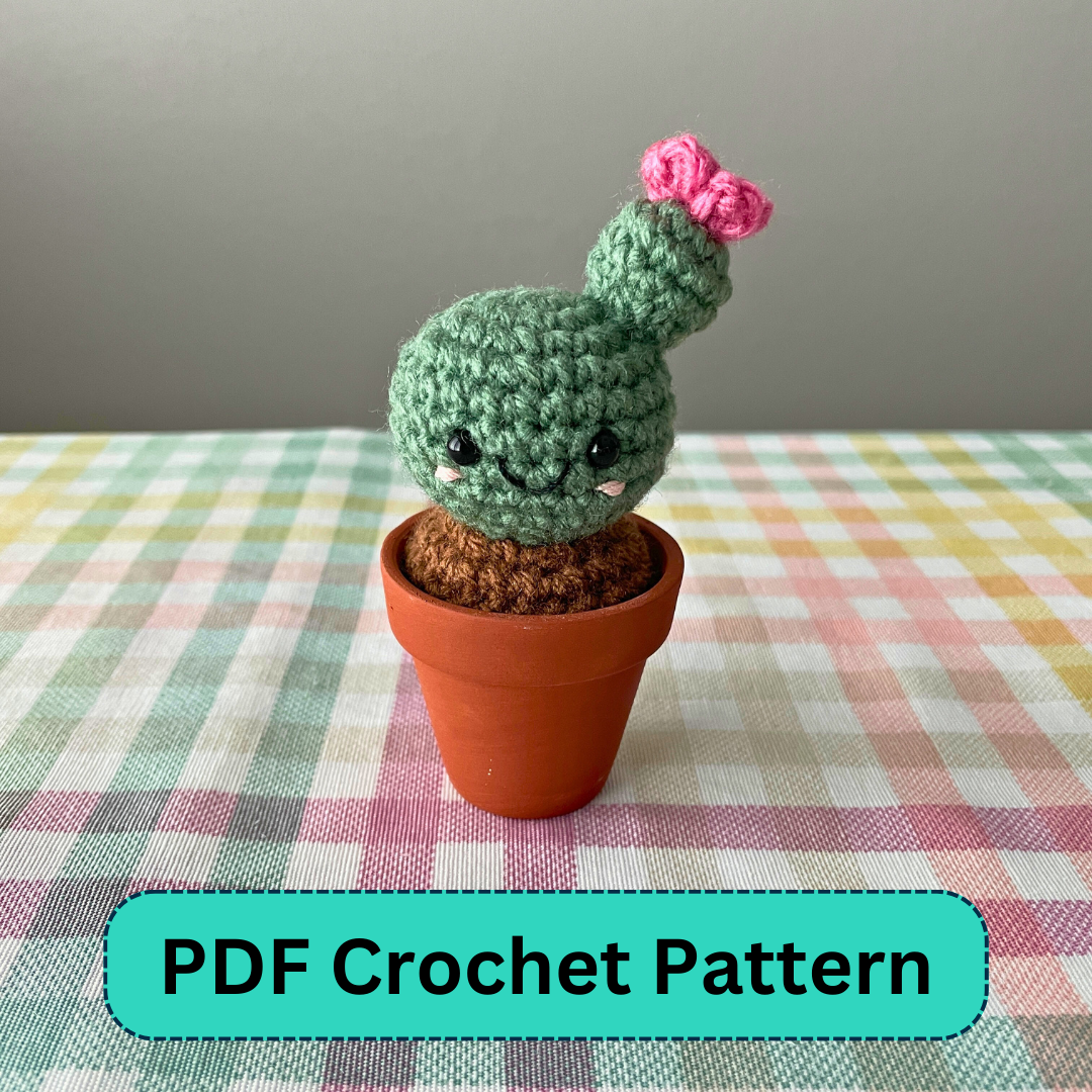 Bubble Cactus Crochet Pattern (PDF)