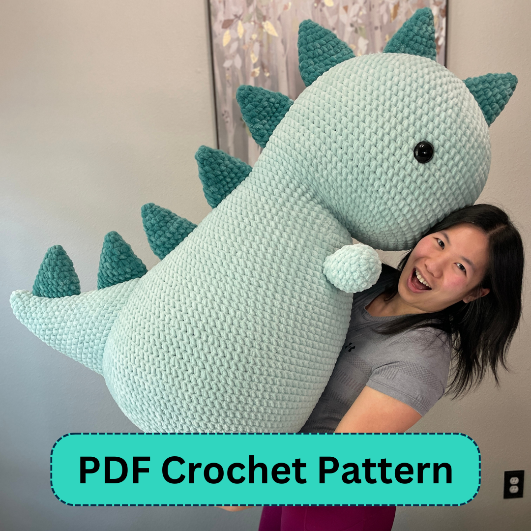 Mega Dino Crochet Pattern (PDF)