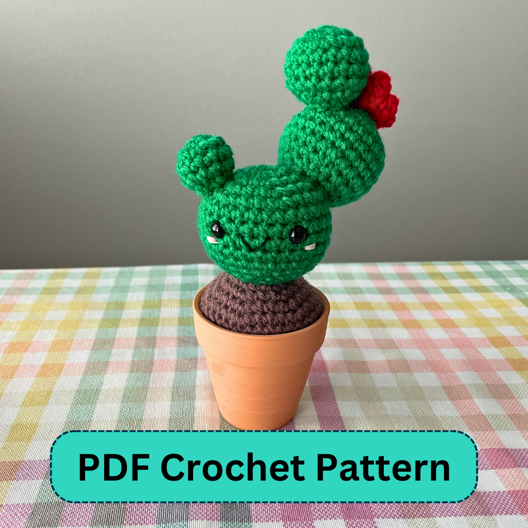 Bubble Cactus Crochet Pattern (PDF)