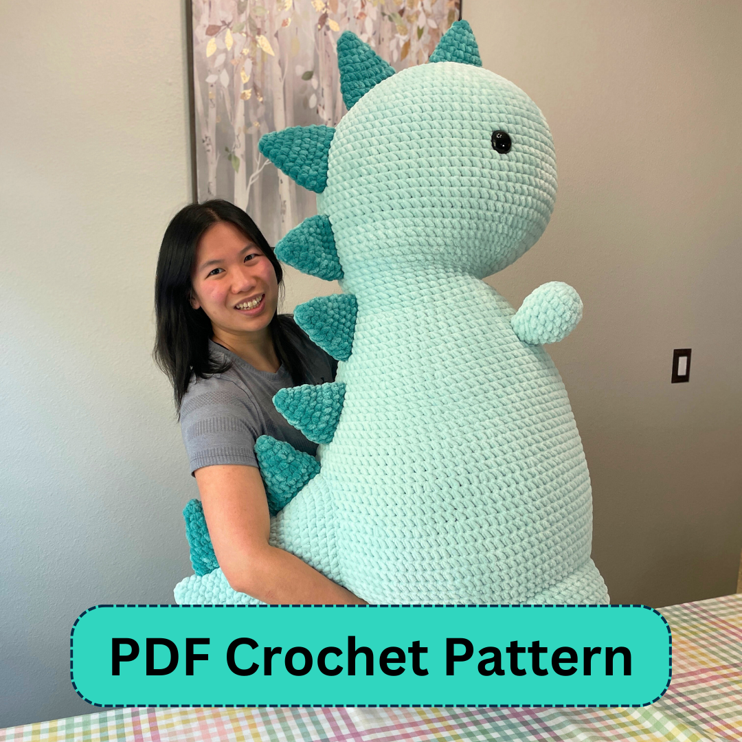 Mega Dino Crochet Pattern (PDF)